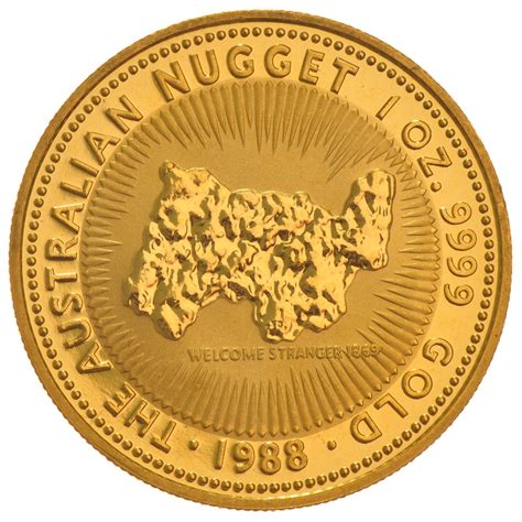 Buy 1oz Australian Nugget Gold Coin Bullionbypost From £1338