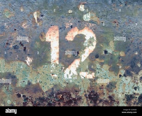 Number Twelve Hi Res Stock Photography And Images Alamy