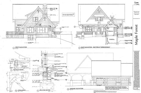 Residential Building Plans Pdf Building Drawing Plan Elevation