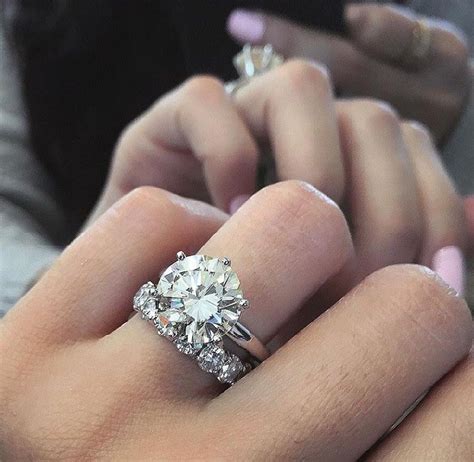 Diamond Big Wedding Rings Jenniemarieweddings