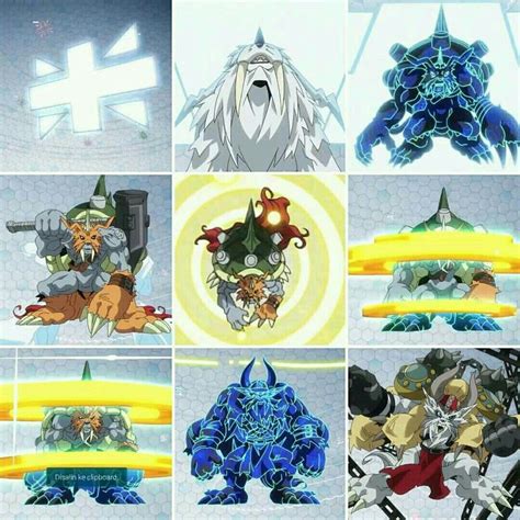 Ikkakumon Zudomon Vikemon Adventure Tri Digimon Personajes De