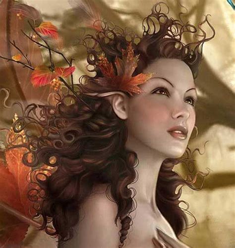 Beautiful Elf Fairy Fantasy Femmes Pinterest