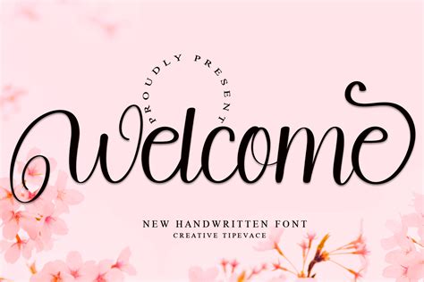 Welcome Font By Inermedia Studio · Creative Fabrica