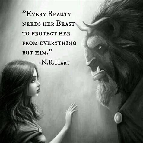 Every Beauty Needs Her Beast To Protect Her From Everything But Him