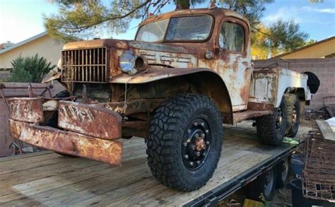 6×6 Project 1944 Dodge Power Wagon Wc 63 Barn Finds