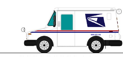 Us Postal Service Delivery Truck Updated By Medic1543 On Deviantart