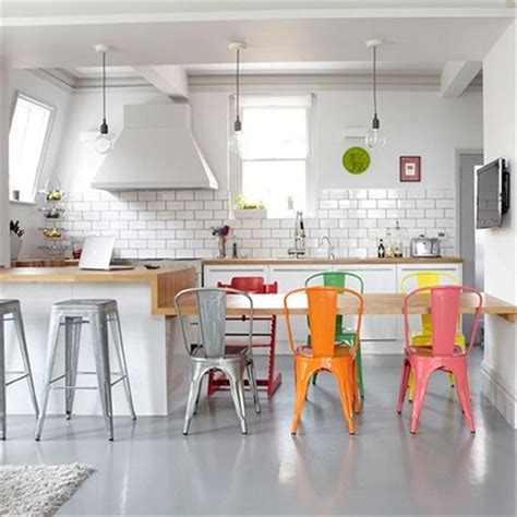 Coloured dining chairs are a perfect way of including your favourite colour in an otherwise neutral dining area, or why nor create a mix and modern high gloss kitchens in black or grey would look fabulous with a selection of bright, modern bar stools in blue, pink or yellow and will create a. A Fine Dining Experience - Dining Room Decor - HomeTriangle