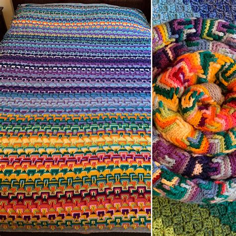 Crochet Blanket Pattern Temperature Amelias Crochet