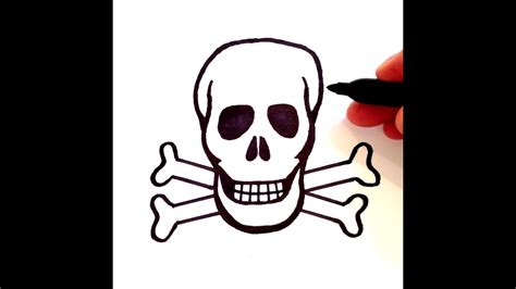 How to draw headphones easy. How to Draw a Skull with Crossbones - YouTube