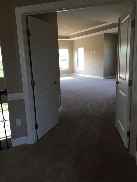 Ryan Homes - Avalon 15. Doors leading into master bedroom. Ryan Homes