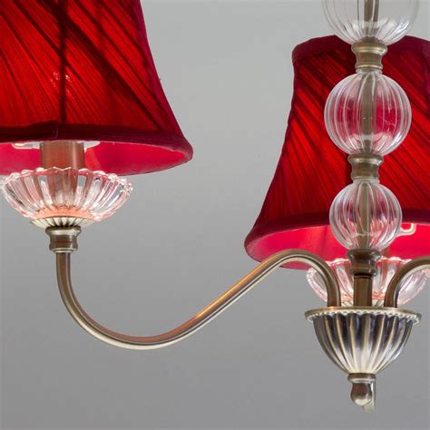Here you'll find ceiling light shades in a variety of designs and colours, allowing you to add impact to any room in. Kensington Semi Flush Ceiling Light With Red Shades - 3 Light