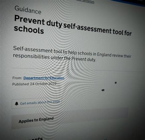 Prevent Duty Self Assessment Tool For Schools Simfin Esafety