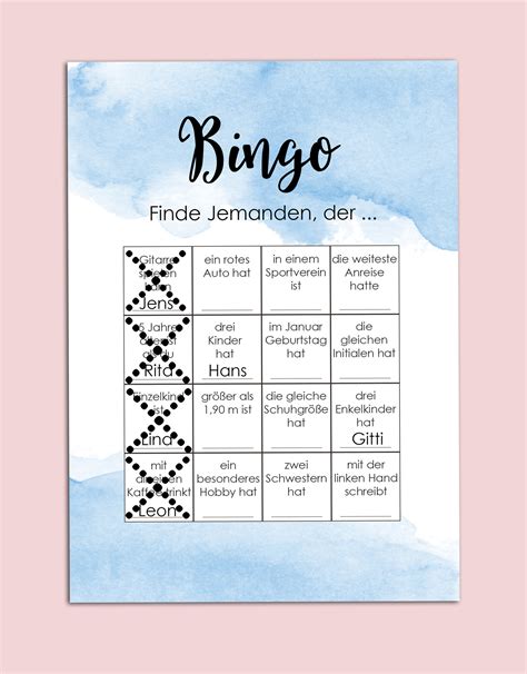 Hochzeitsspiel Hochzeitsbingo Partybingo Nastami De