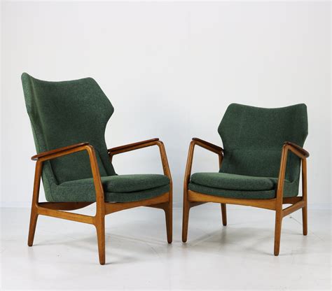 Two Danish Design Easy Chairs For Bovenkamp