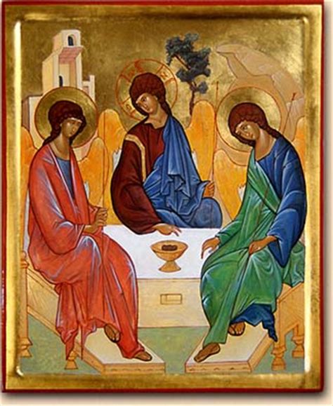 The trinity is an icon created by russian painter andrei rublev in the 15th century. Some thoughts on the Holy Trinity | Nadia Bolz Weber