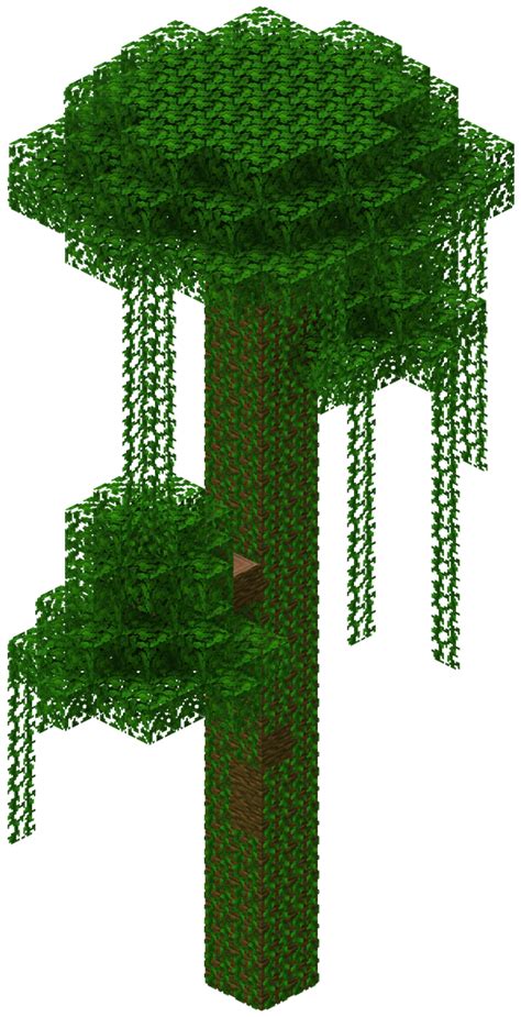 Transparent Minecraft Normal Tree