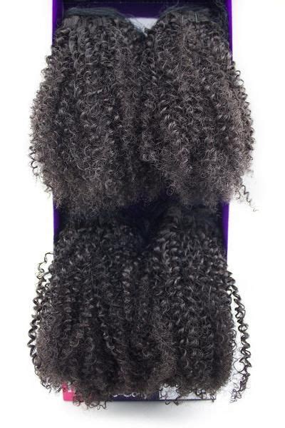 Outre Purple Pack Big Beautiful Hair 4c Coily Human Hair Blend Weave