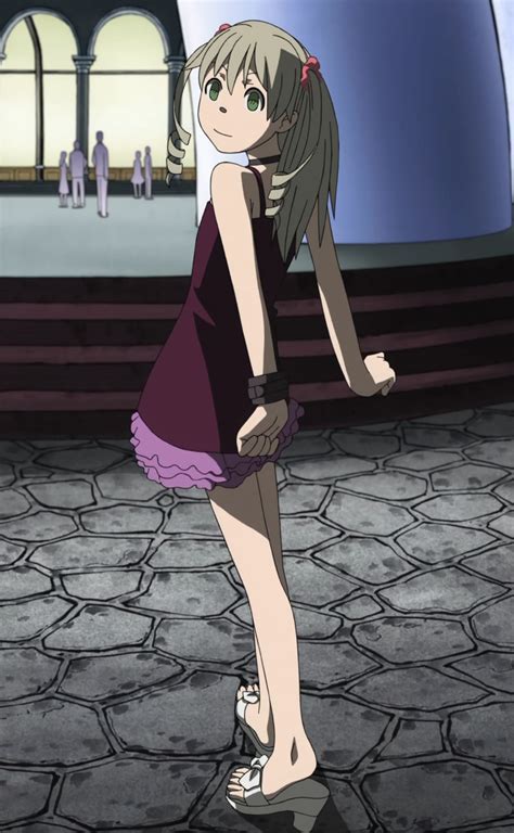 Maka Albarn Soul Eater Highres Screencap Stitched Third Party Edit 00s 1girl Dress