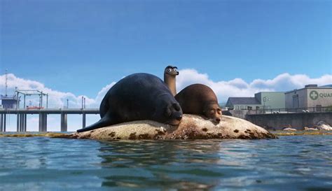 Gerald The Sea Lion Finding Dory Movie Dory Finding Dory