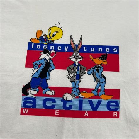 Vintage Looney Tunes Warner Bros Tune Squad Active We Gem