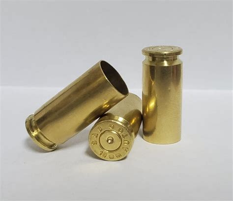 10mm Once Fired Brass Large Primer Pocket Precision Brass