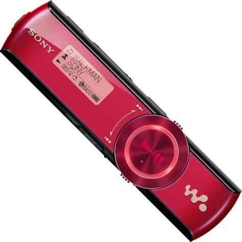 Компактный Mp3 плеер Sony Walkman Nwz B172f 2gb Red Nwzb172fr