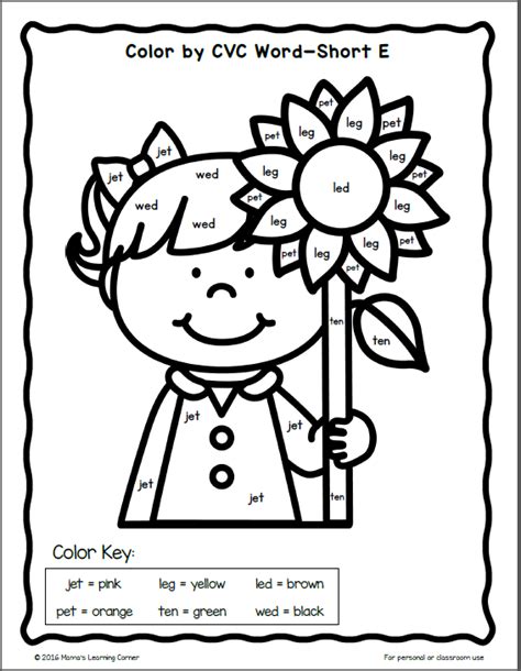 Kindergarten Cvc Worksheet Packet Distance Learning Cvc Worksheets