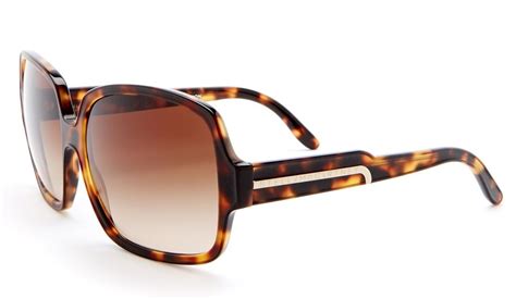 Stella Mccartney Brown Tortoise New Oversized Rectangular Dark Eco Collection Sm4055 Sunglasses