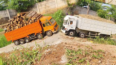 Rc Dump Truck Hino Trinton Rc Truck Mitsubishi Fuso Ps X