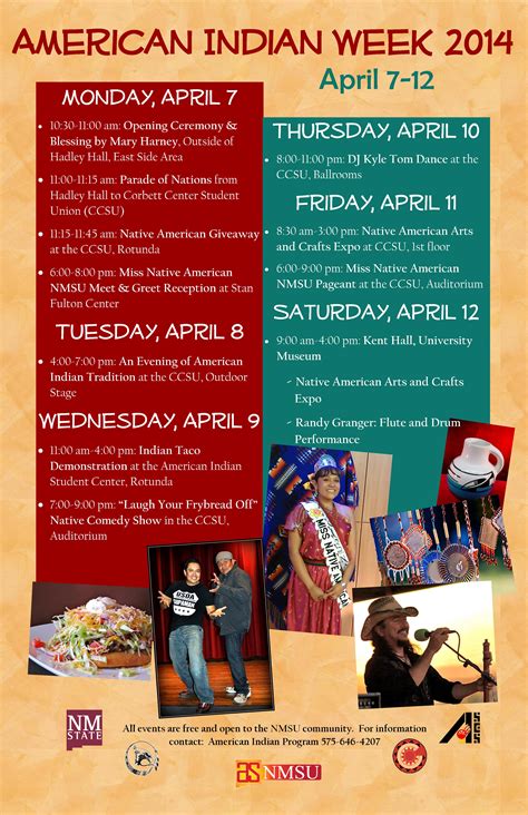 American Indian Week New Mexico State University Be Bold Shape The