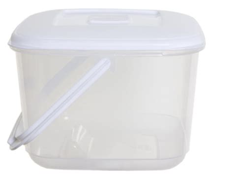 Whitefurze Tub Canister Food Box With Lid 6l F0750 Slees Home