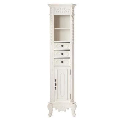 + elegant home fashions blue ridge corner floor cabinet in white. Home Decorators Collection Winslow 17.5 in. W Linen ...