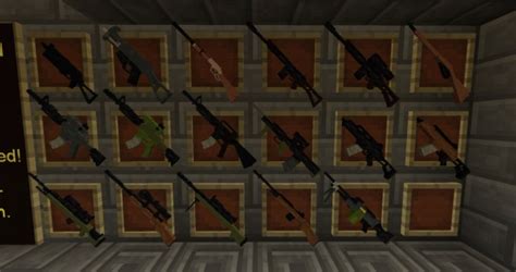 Custom Guns Texture Packs 1122 1112 Minecraft Resource Packs