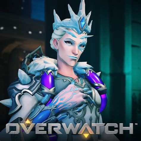 Artstation Overwatch Winter Wonderland 2020 Ice Empress Moira