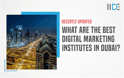 9 Best Digital Marketing Courses In Dubai In 2024 Iide