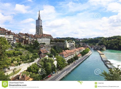 Lascia anche tu il tuo commento. Berna, Il Capitale Della Svizzera. Fotografia Stock ...