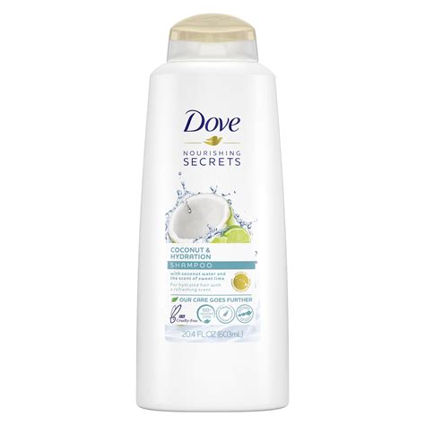 Dove Nourishing Secrets Coconut And Hydration Shampoo 204 Oz Walmart