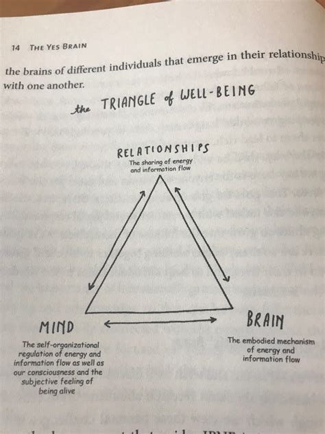Triangle Of Well Being The Yes Brain By Dr Dan Siegel Teaching