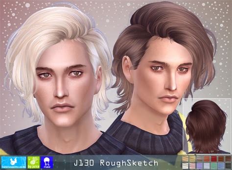 Sims 4 Long Hair Male Cc Morningklo