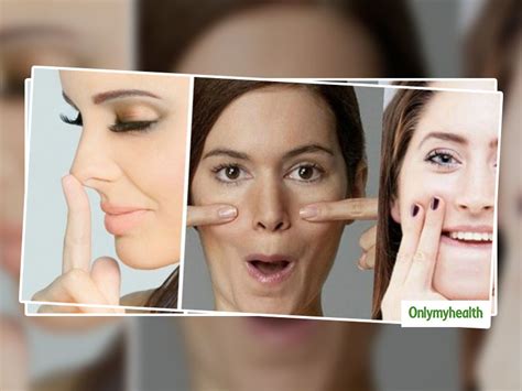 do these nose exercises to give your nose a better shape onlymyhealth
