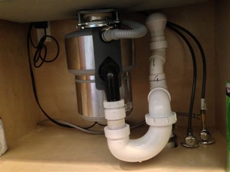 Garbage disposals need to be wired in but make sure everything is disconnected while you're doing the plumbing. Maintenance Equals Prevention When It Comes To Plumbing ...