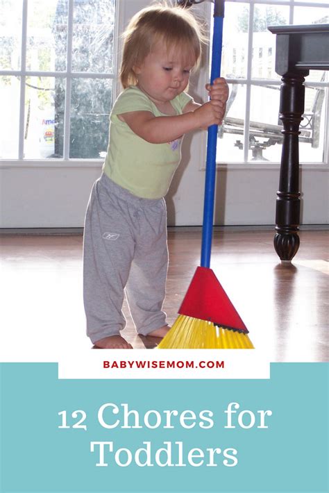 12 Chores Your Toddler Can Do Chronicles Of A Babywise Mom