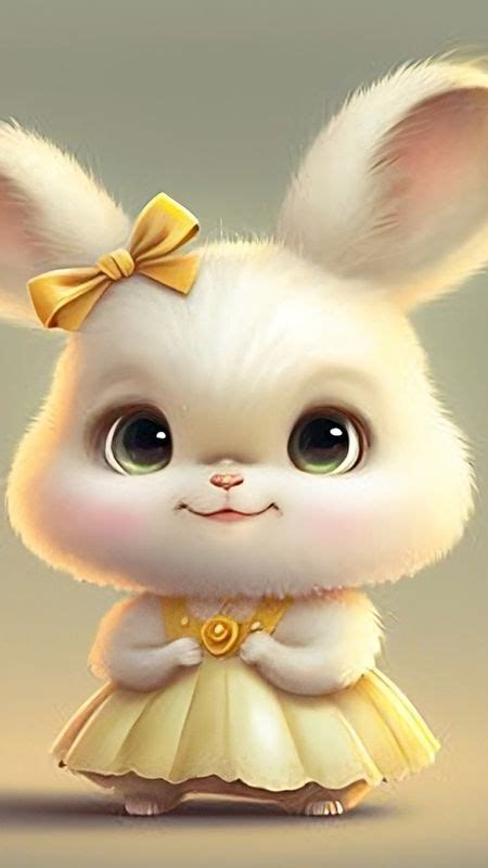Cute Rabbit Rabbit Wallpaper Download Mobcup