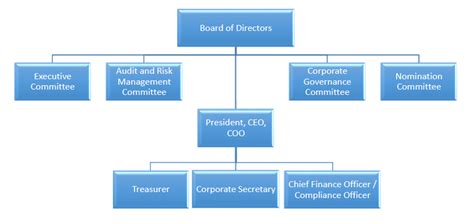 Organizational Chart And Corporate Structure Pal Holdings Inc