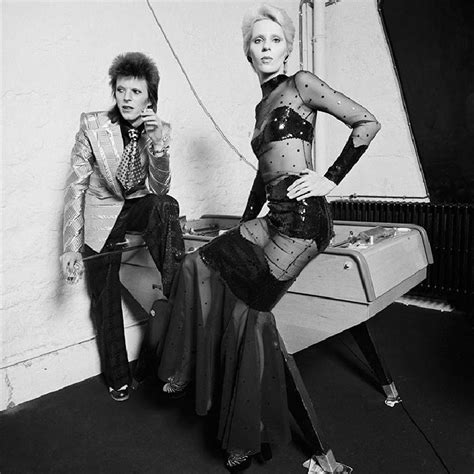 Pictures Of David Bowie And His Wife Angela Bowie Photographed By Terry