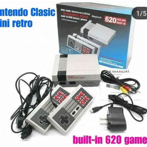 Promo Nintendo Nes Classic Mini Retro 620 Game Console 8 Bit Nes 620