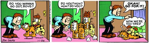 1986 Garfield Comic Strips Wiki Fandom