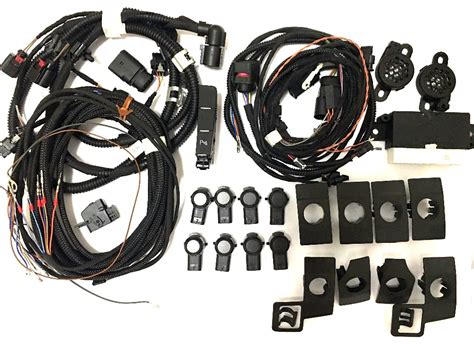 Oem Pdc Park Pilot Kit Front Rear 8k Ops Parking Sensor System For Vw
