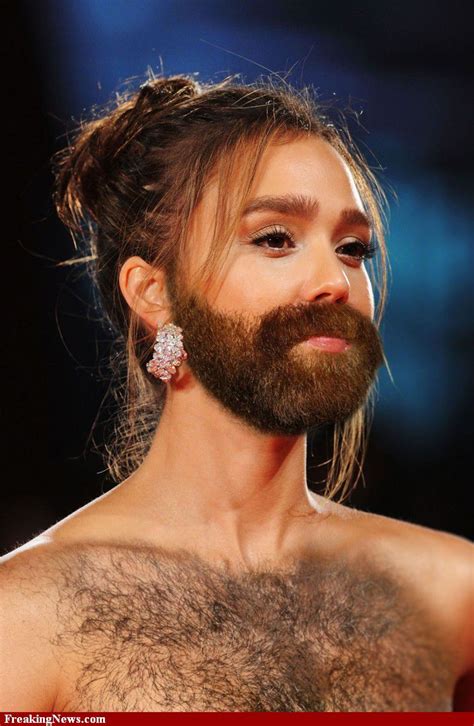 Famous Women Sprout Beards Fun
