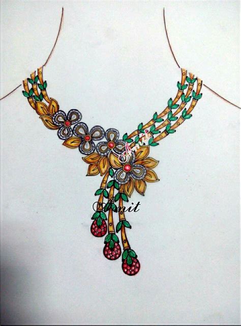 Pin By Karishma Nevatia On Jewelry Sketches Jewelry Design Drawing